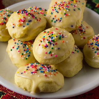 The unique flavor and appearance of these Italian anise cookies on the cookie tray at Christmas is a comforting treat of family traditions and warm memories for many of us raised with Italian elders. Even if you are not Italian, these cookies are a delicious addition to your holiday cookie tray.