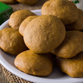 These soft molasses cookies are filled with the warm holiday flavors of cinnamon, cloves, nutmeg, and molasses. They are delicious with a glass of milk or coffee.