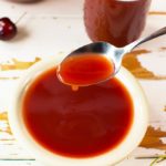 This sweet and sour recipe can be made from fresh cherries and pineapple or bottled juice. Delicious with chicken, pork, vegetables, noodles or rice.